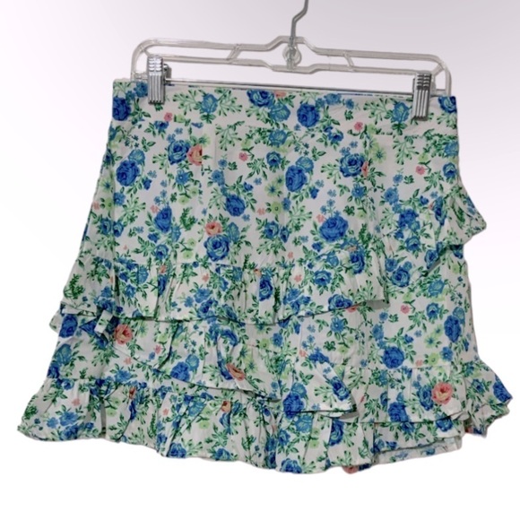 NWT Women’s Ditsy Floral Top and Skirt Set Sz 8 - Picture 3 of 9